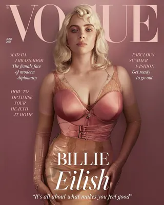 Билли Айлиш впервые разделась для британского Vogue | MAXIM