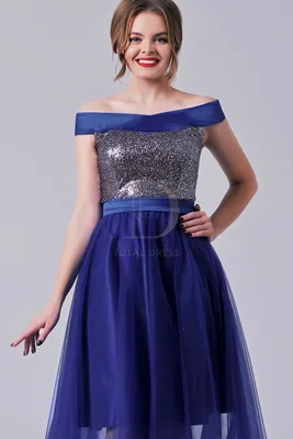 Платье синее вечернее на корпоратив By.Che 57819086 купить в  интернет-магазине Wildberries