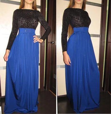 Женское синее платье SELF-PORTRAIT купить в интернет-магазине ЦУМ, арт.  SS23-089MA-BL