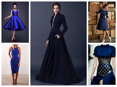 Асимметричное синее платье из замши, артикул 1-23/5-560-7505 | Купить в  интернет-магазине Yana в Москве