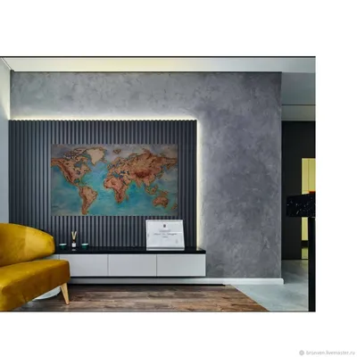 Картина панно КАРТА МИРА на стену в гостиную, офис, бизнесцентр в  интернет-магазине Ярмарка Мастеров по цене 85000 ₽ – T3872BY | Картины,  Москва - доставка по России