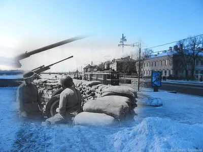 Блокадный Ленинград и современность. Связь времен. 121 ФОТО