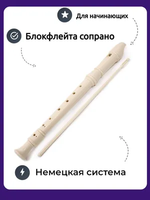 Блок флейта для детей/ Блокфлейта/ Флейта SWAN 45766526 купить в  интернет-магазине Wildberries