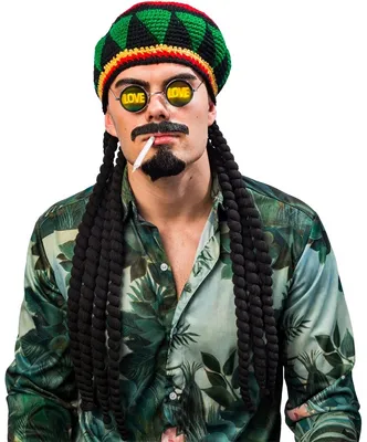 Элегантная модная шапка Боб Марли, ямайский регги, разноцветная полосатая  растая искусственная сумка, облегающая шапочка, шапочки, женские шапочки |  AliExpress