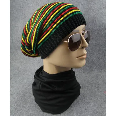 Adult Rasta Jamaican Hat Bob Marley Knitted Wig Dread Locks Caribbean Fancy  Cap — Купить на eBay PL (Польша) с Доставкой в Украину — Megazakaz