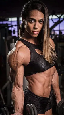 Pin de Albert Zamora em bodybuilding | Garotas musculosas, Mulheres  musculosas, Fitness feminino
