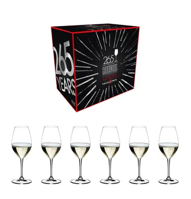 Бокалы для шампанского/вина Riedel Vinum, 6 шт. цена | hansapost.ee