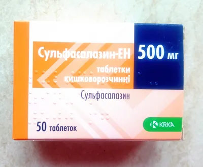 Таблетки KRKA Сульфасалазин ЕН - «Сульфасалазин ЕН при Болезни Крона и мои  личные рекомендации по применению» | отзывы