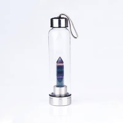 Стеклянная бутылка для воды из натурального кварца - купить по выгодной  цене | AliExpress