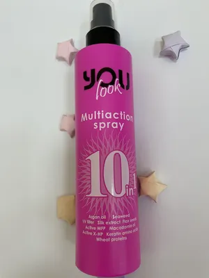 Мультиспрей мгновенного действия 10в1 You Look Professional Multiaction  Spray 10 in 1 Pink: продажа, цена в Харькове. Средства для лечения волос и  кожи головы от \