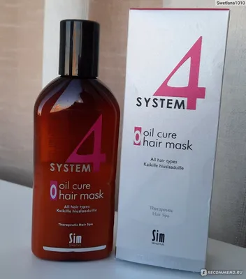 Маска для волос и кожи головы System 4 O Oil Cure Hair Mask - «Избавляет от  перхоти и себорейного дерматита с первого применения, а главное - после 2  недель применения заметно уменьшилось