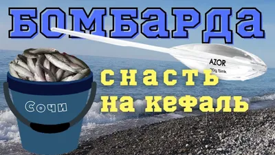 Снасть - Бомбарда на кефаль (рыбалка на море). Правильная оснастка  уловистой снасти - YouTube