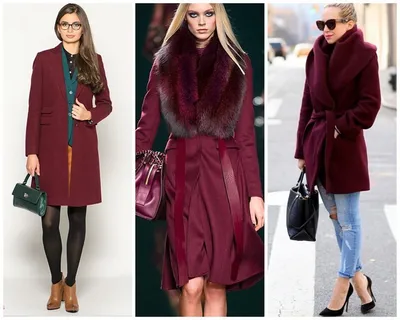 Стильное мужское пальто бордового цвета. Арт.:1-512-2 – купить в магазине  мужской одежды Smartcasuals