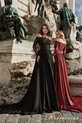 Бордовые вечерние платья купить в Москве – Цена в интернет-магазине  PrincessDress