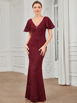 Элегантные бордовые Вечерние платья на бретельках, женское ТРАПЕЦИЕВИДНОЕ  длинное Тюлевое вечернее платье, платье для выпускного вечера, размер |  AliExpress