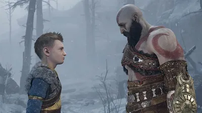 Кратос в God of War Ragnarok будет давать сыну отцовские советы на русском  языке