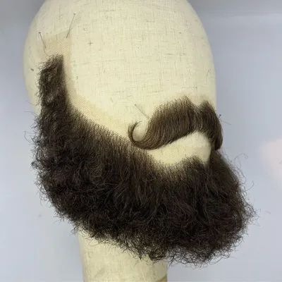 Накладная борода и усы – купить онлайн на Ярмарке Мастеров – SYFS6RU |  Карнавальные маски, Санкт-Петербург