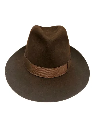 Borsalino черная шляпа из шерсти с декоративной деталью (533296) купить со  скидкой – распродажа в Боско Аутлет