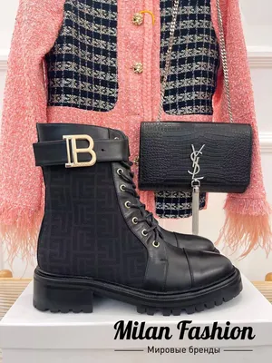 Высокие ботинки Balmain на шнуровке (id 99201590), купить в Казахстане,  цена на Satu.kz