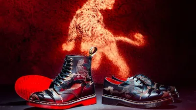 Зимние ботинки Dr. Martens 1460 с мехом черные кожаные мужские (40-44) —  купить в Челябинске в дисконт интернет-магазине StreetFoot.ru