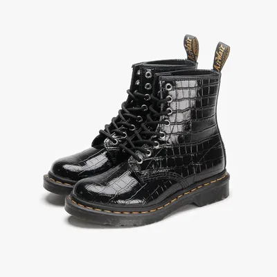 Чёрные ботинки Dr. Martens 1460 Bex Smooth Leather Platform 25345001 |  Стиляга