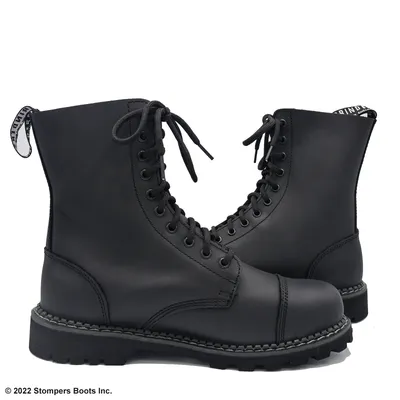 Grinders Hunter Black Steel Toe Boots | Stompers Boots