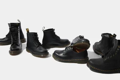 Dr Martens Docs Boots Black Leather Airwair 5 UK 4 EU 20 Baby Toddler Shoes  1460 | eBay