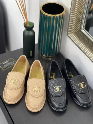 Chanel Loafers | Chanel loafers, Aesthetic shoes, Fashion shoes