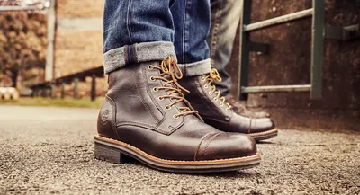 Timberland Nubuck Leather Brown Boots | IsuiT