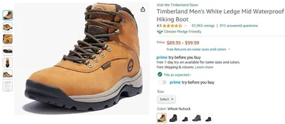 Купить обувь Timberland с доставкой из США | Бандеролька