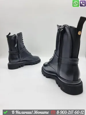 Givenchy Shearling Aviator Combat Ankle Boots Leather Boots Shoes 39 | eBay