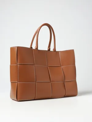 BOTTEGA VENETA: leather bag - Brown | Bottega Veneta bags 736182V39K0  online at GIGLIO.COM