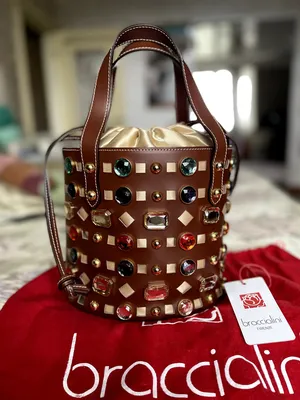 Italian BRACCIALINI Designer Vintage Shoulder Bag Y2K 90s Golden Chain  Handbag Retro Multi Patchwork Brown Leather Hobo Purse Tote Bag - Etsy