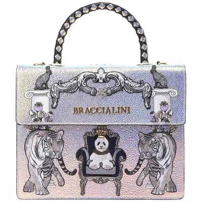 17374 Braccialini Мятная экокожа ОАЭ | Итальянские сумки BEST Рязань