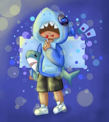 Shark Leon | Brawl Stars by Lazuli177 on DeviantArt