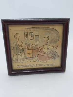 Газетный эскиз в рамке Принт Брэда Андерсона, небольшая комедийная картинка, коллекционный комический эскиз 1950-х годов, винтажный ч… в 2023 году | Винтажные обои, Цветочный декор стены, Цветные карандаши
