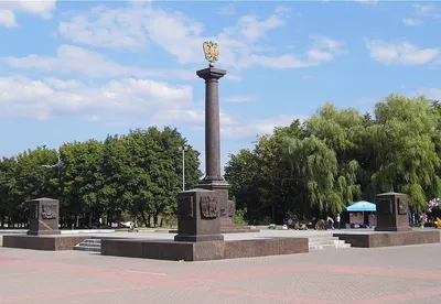 Стела «Брянск – Город воинской славы» - фото, описание