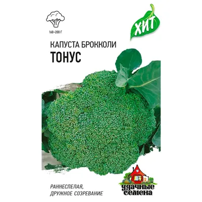 Купить Капуста брокколи Тонус 0,5г ХИТ F0000019637 за 12руб. |Garden-zoo.ru