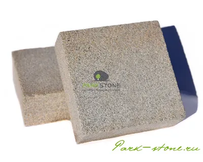 Полнопиленная брусчатка, натуральный камень песчаник, плитка брусчатка  серая | ParkStone