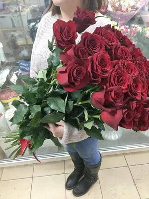 Букет 27 роз (90 см) - заказ и доставка по Челябинску