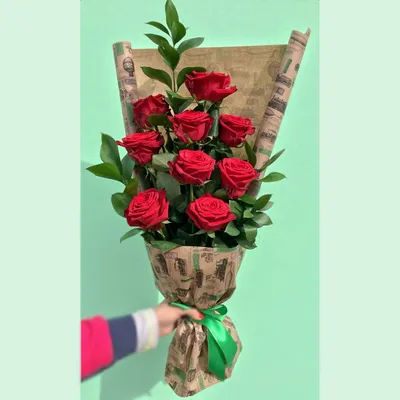 Розы: Яркий мужской букет роз