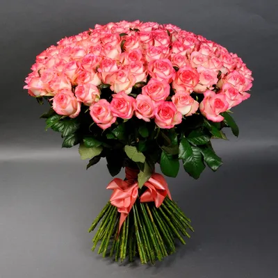 Букет из 125 розы Джумилия - доставка цветов в Киеве | Камелия