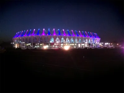 Михаил on Instagram: \"⚽Вот так сейчас выглядит стадион «Бунёдкор» В данный  момент на нем проходят ремонтные работы. На стадионе планируют провести  матчи открытия и финал Кубка Азии U-20, который пройдет в республике