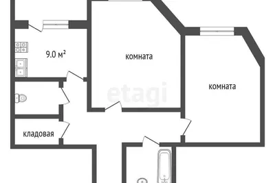 Купить 2-Комнатную Квартиру в Заводском проезде (Москва) - объявления о  продаже двухкомнатных квартир недорого: планировки, цены и фото – Домклик