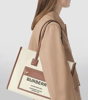 BURBERRY Leather-trimmed checked coated-canvas shoulder bag | NET-A-PORTER