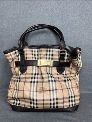 Note Bag in Briar brown - Women, Vintage Check | Burberry® Official