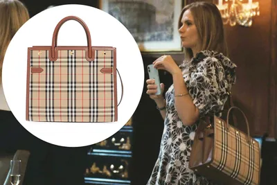 Burberry - Vintage Check and Leather Louise Bag | HBX - Globally Curated  Fashion and Lifestyle by Hypebeast