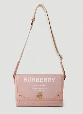 Burberry Note Small Check Top-Handle Bag | Neiman Marcus