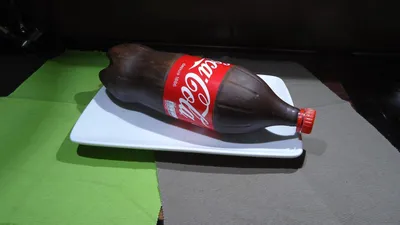 Торт бутылка Кока - Колы - пошаговый рецепт с фото
