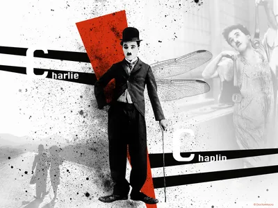 Загрузите завораживающий снимок Чарли Чаплина в один из его душевных моментов. Обои | Обои.com